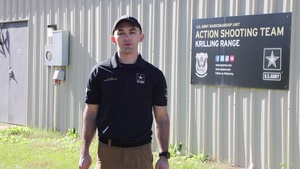 U.S. Army Spc. Dexter Bradley Gives a Christmas Greeting