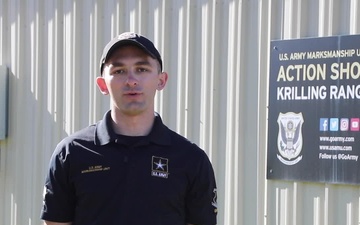 U.S. Army Spc. Dexter Bradley Gives a Christmas Greeting