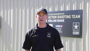 Staff Sgt. John Browning gives a Christmas greeting