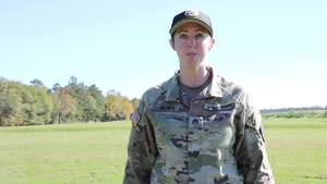 U.S. Army Staff Sgt. Erin McNeil Gives a Christmas Greeting