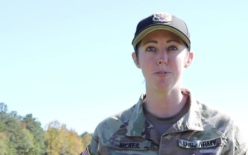 U.S. Army Staff Sgt. Erin McNeil Gives a Christmas Greeting