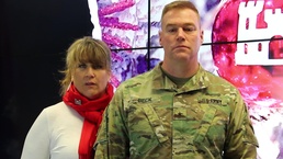 A Holiday Message from Brig. Gen. Christopher Beck and Sally Beck.
