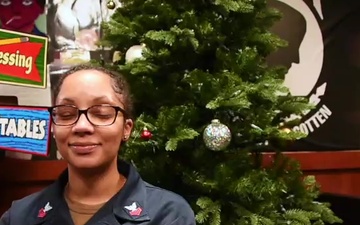 USS Philippine Sea Sailor Sends Holiday Greetings on Deployment