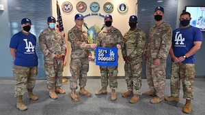 CJTF-HOA LA Dodgers Shoutout