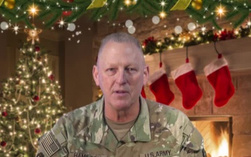 36th Infantry Division Commander Holiday shout out
