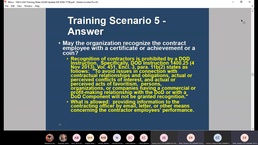 98th Leader Led Ethics Training