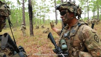 THIS IS MY SQUAD - Sgt. Lester leads his squad through JRTC LFX