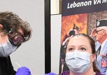 [B-Roll] Lebanon VAMC begins COVID-19 Vaccine Distribution with Moderna