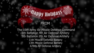 Happy Holidays from the 10th AAMDC