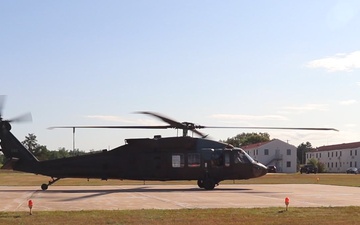 Wisconsin National Guard UH-60 Black Hawk operations at Fort McCoy