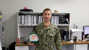 US Sailor from Guthrie KY Sends Home Holiday Cheer from Middle East