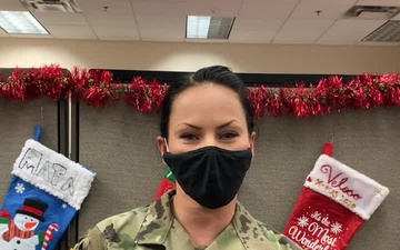 Staff Sgt. Samantha Escamilla Holiday Greeting