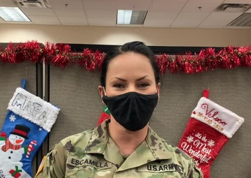 Staff Sgt. Samantha Escamilla Holiday Greeting
