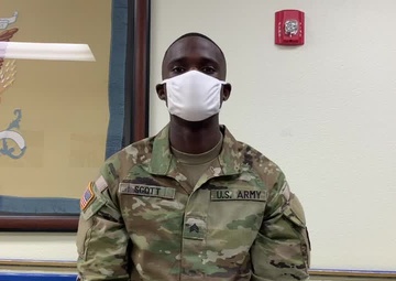 Holiday Greeting from Sgt. Devonata Scott