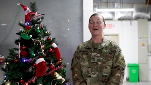 Sgt. 1st Class Tabitha Hudnall Holiday Shoutout