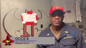 Damage Control Training Team (DCTT) Firefighting Drill