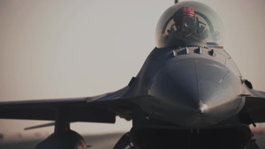 Al Udeid Air Base hot refuels aircraft in the CENTCOM AOR