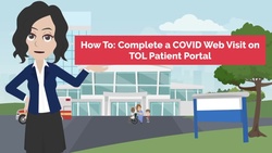 BACH video explains how to complete a COVID screening on TRICARE Online