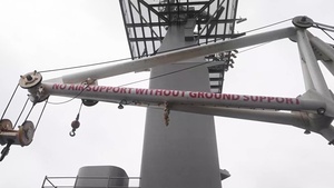 Sailors participate in Flight Deck Crash and Salvage Drills