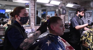 Nimitz opens Barbershop