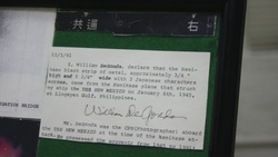 Artifact Spotlight: USS New Mexico BB 40 Aircraft Fragments