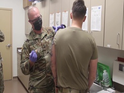 Arizona National Guard soldier's receive COVID-19 vaccination