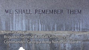 Georgia Army National Guard - 2020 Memorial Day Message