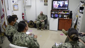 MCPON Herdt shares leadership lessons with Djibouti Selects