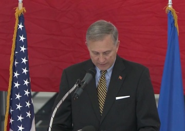 Sgt. Daniel Crowley receives honors for WWII service (B-Roll)