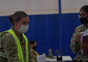 Moderna COVID-19 Vaccination at Kadena Air Base