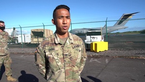 Hawaii National Guard Task Force Distributes The COVID-19 Vaccine to Neighbor Islands.