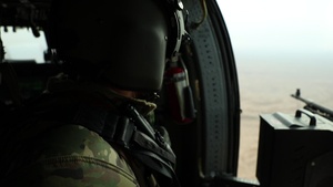 Flight over Iraq