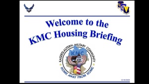 Kaiserslautern Military Community Housing Briefing