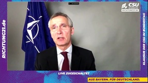 NATO Secretary General addresses the German CSU