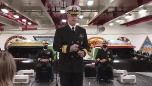 USS John C. Stennis Change of Command