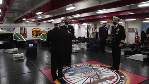 John C. Stennis Change of Command Ceremony All Hands Update