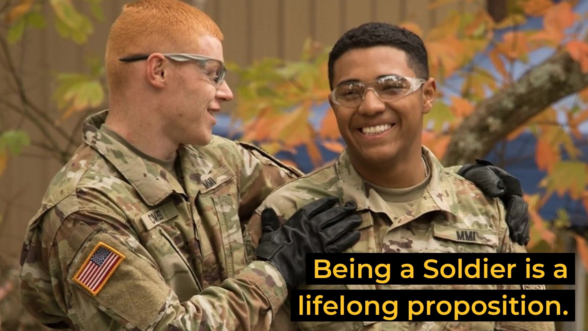 This fall, the U.S. Army exceeded ONE MILLION Retired Soldiers. That’s as many Retired Soldiers as there are Soldiers serving on active duty, in the Army National Guard, and in the Army Reserve – combined. That is ONE MILLION Soldiers For Life. Once A Soldier. Always A Soldier. A Soldier For Life!