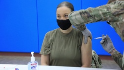 U.S. Army Japan administers Moderna Vaccine to troops stationed in Japan B-Roll