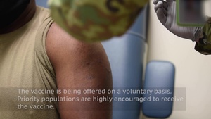 Moody AFB receives COVID-19 vaccine
