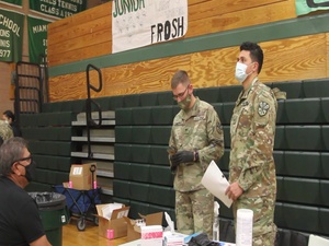 Arizona National Guard vaccinates local teachers and staff