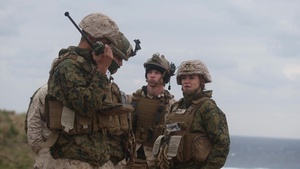 U.S. Marines with 31st MEU Coordinate Air Strikes