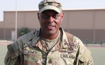 1st Sgt. Stephen Jones Shoutout