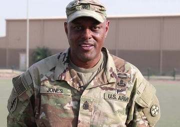 1st Sgt. Stephen Jones Shoutout