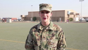 Sgt. Taylor Harrison Shoutout