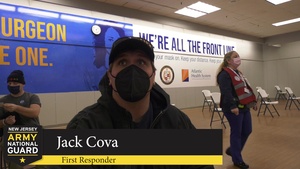 New Jersey First Responders vaccinated in Morris County