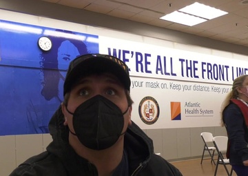 New Jersey First Responders vaccinated in Morris County