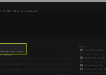 How to Package a Video Project into a Movable Folder