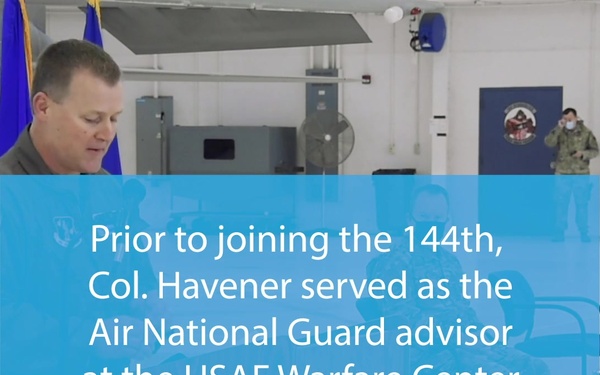 144th Fighter Wing Change of Command Ceremony Package