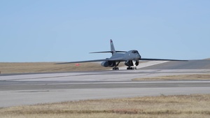 B-1 Arrives Back Home to Ellsworth- Day 2 B-Roll