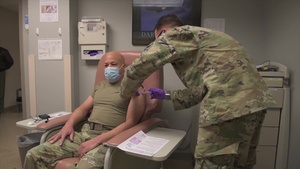 Ohio National Guard senior leaders get initial COVID-19 vaccinations